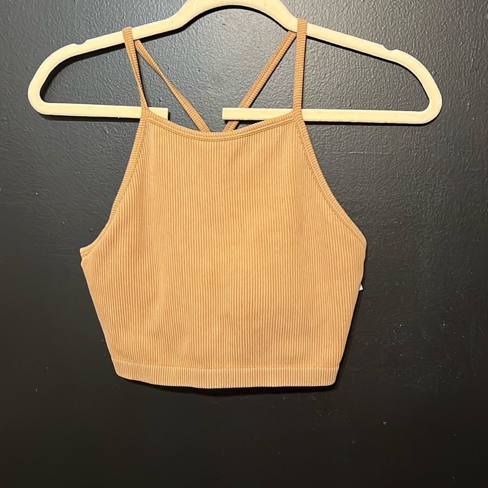 Women’s mustard color tank top!
